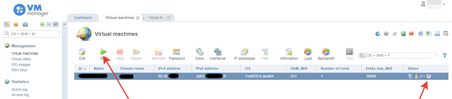 Restart your VM