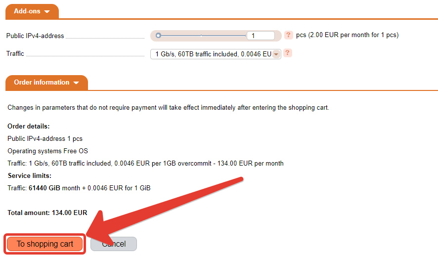 Order Information