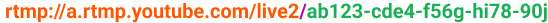 stream URL